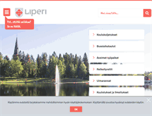 Tablet Screenshot of liperi.fi